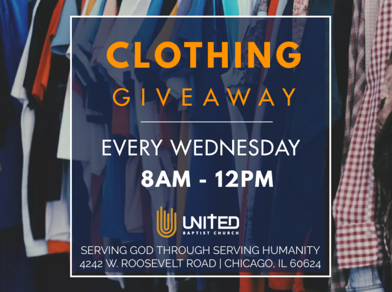 clothing giveaway